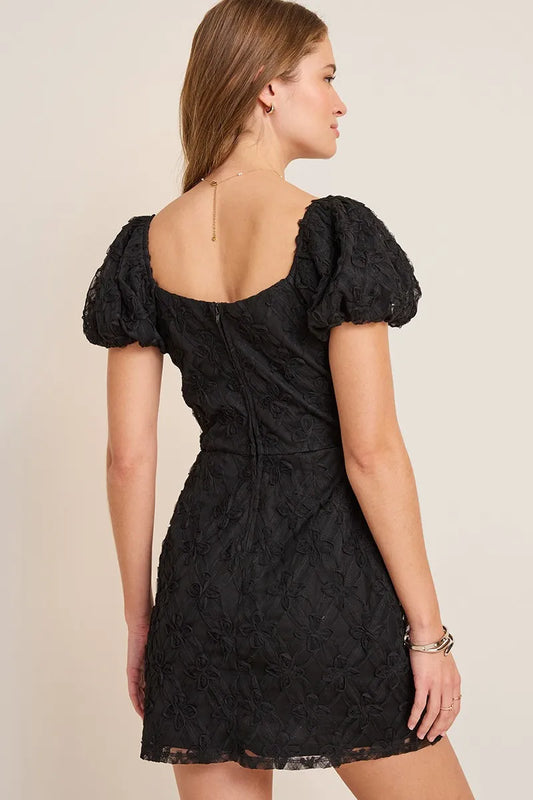 Elegant Sheath Square Neck Short Sleeve Solid Back Mini Homecoming Dresses