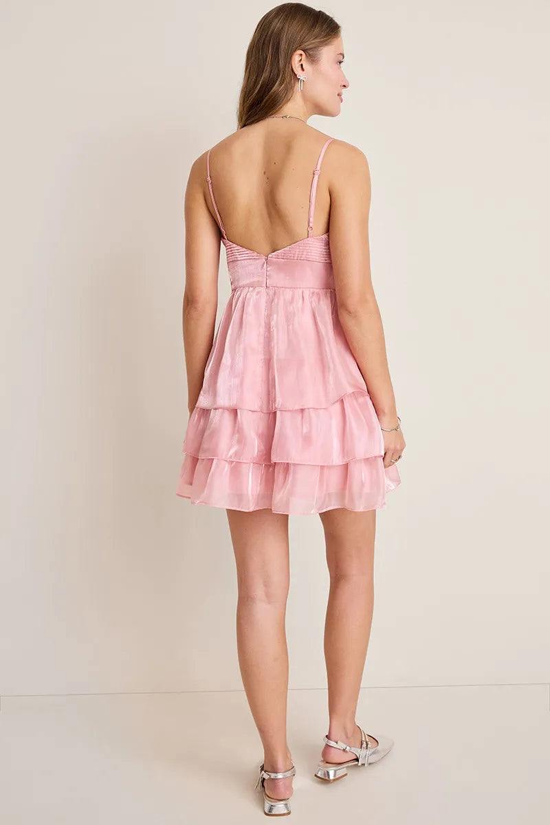 Romantic A-Line Sweetheart Spaghetti Strap Open Back Mini Homecoming Dresses
